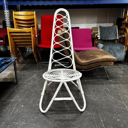 Vintage Stuhl Bambus, 1960er Jahre