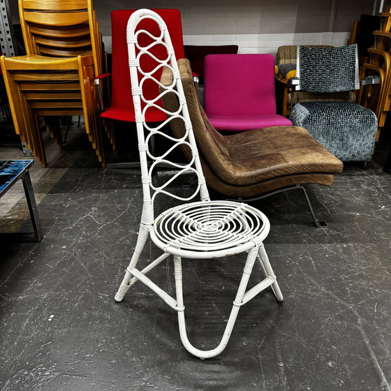 Image 1 of Vintage Stuhl Bambus, 1960er Jahre