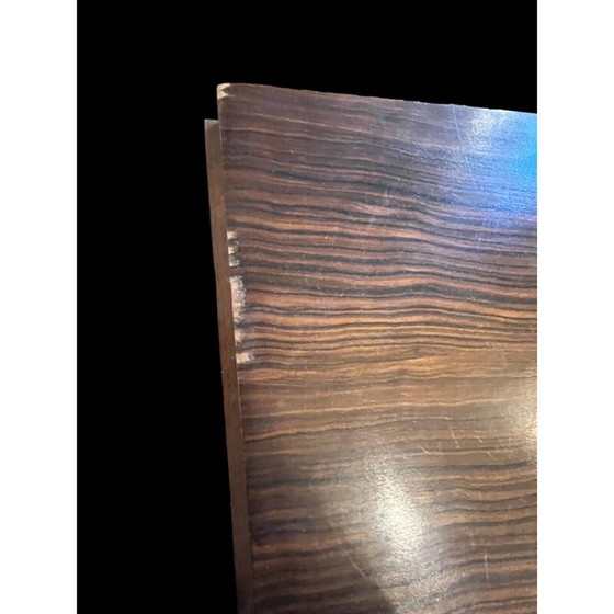 Image 1 of Vintage Art Deco Highboard aus Makassar-Ebenholz