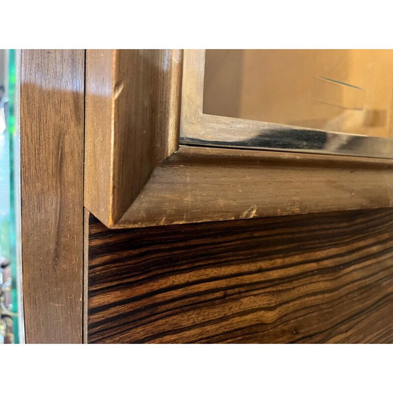Image 1 of Vintage Art Deco Highboard aus Makassar-Ebenholz