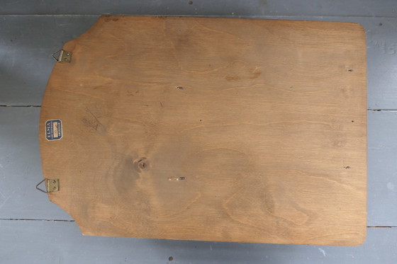 Image 1 of Art Deco Zeitungsständer Wandständer Elma