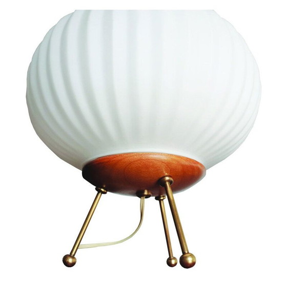 Image 1 of Space Age Atomic dreibeinige Tischleuchte von Massive, Belgien 1960er Jahre