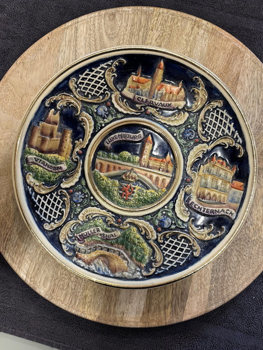 Zierteller Luxemburg