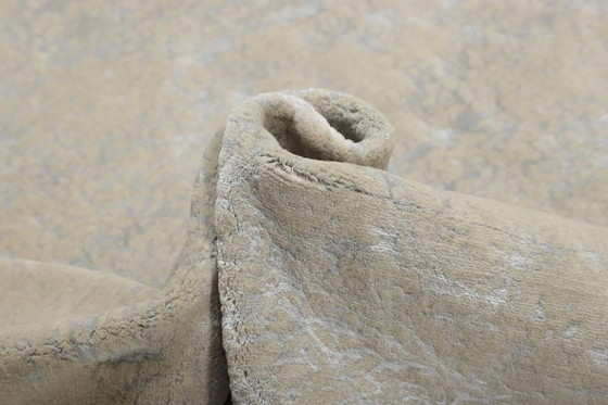 Image 1 of Designer Modern Teppich Viskose Mit Seidenglanz Kunstwerk Stück 291 X 255 Cm 