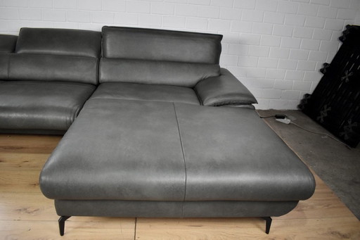 Ledersofa Mondo Schlafsofa Ledercouch Lederecksofa Sofa Couch Ecksofa 