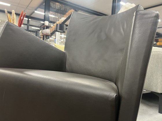 Image 1 of Montis Windy Sessel aus braunem Leder