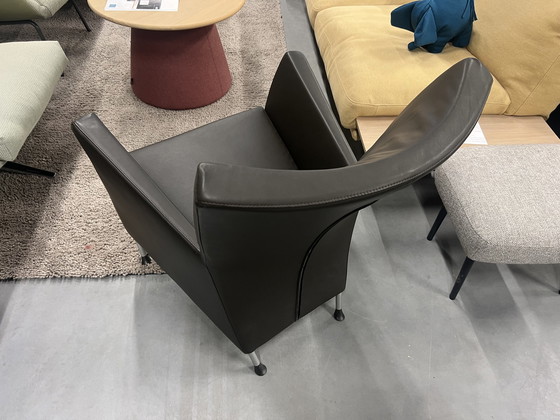 Image 1 of Montis Windy Sessel aus braunem Leder