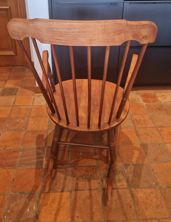 Image 1 of Vintage Schaukelstuhl aus Holz, Schaukelstuhl