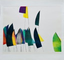 Radierung Betty Brink - Sticksegel