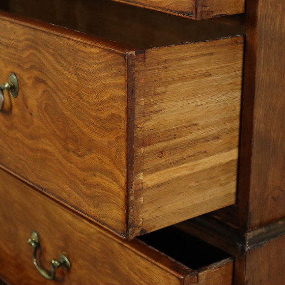 Image 1 of George Iii Tallboy Kommode auf Kommode Mahagoni