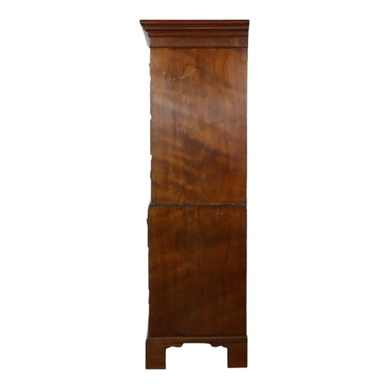 Image 1 of George Iii Tallboy Kommode auf Kommode Mahagoni