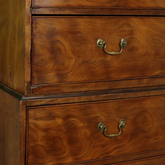 Image 1 of George Iii Tallboy Kommode auf Kommode Mahagoni