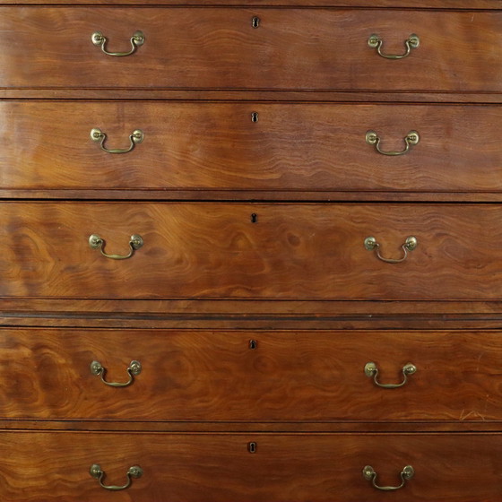 Image 1 of George Iii Tallboy Kommode auf Kommode Mahagoni