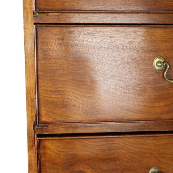 Image 1 of George Iii Tallboy Kommode auf Kommode Mahagoni