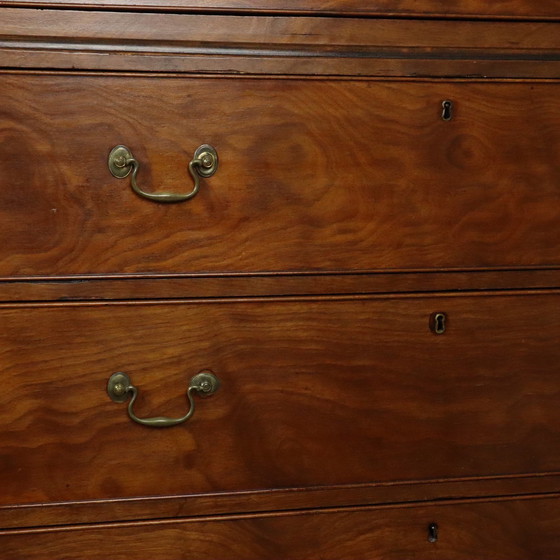 Image 1 of George Iii Tallboy Kommode auf Kommode Mahagoni