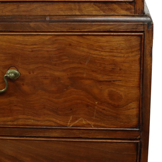Image 1 of George Iii Tallboy Kommode auf Kommode Mahagoni