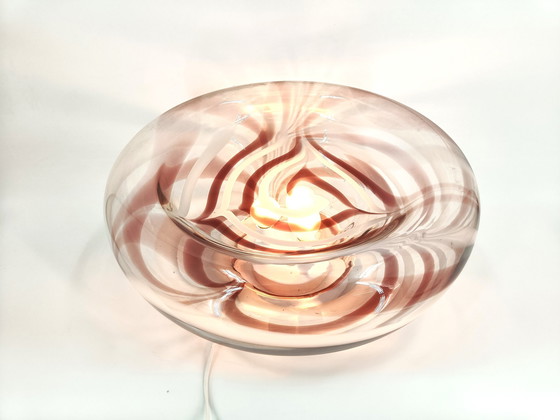 Image 1 of Tischlampe aus Muranoglas, 1970er Jahre