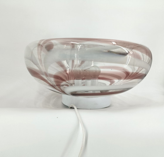 Image 1 of Tischlampe aus Muranoglas, 1970er Jahre