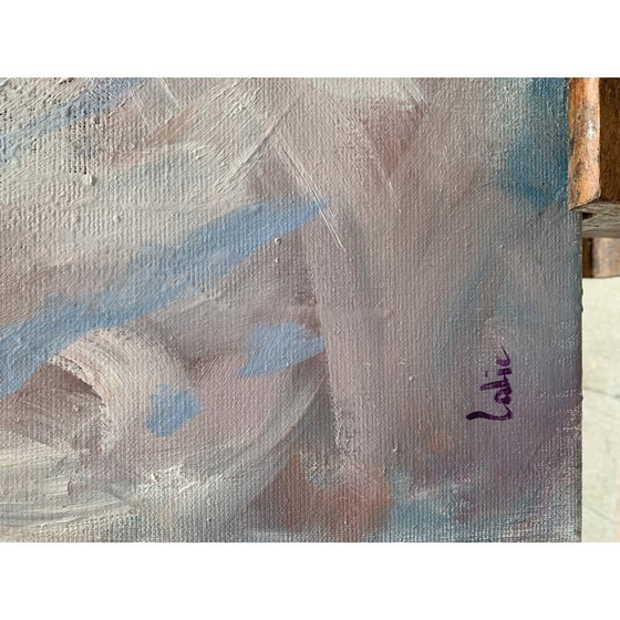 Image 1 of Öl auf alter Leinwand auf Keilrahmen von Sonia Lalic