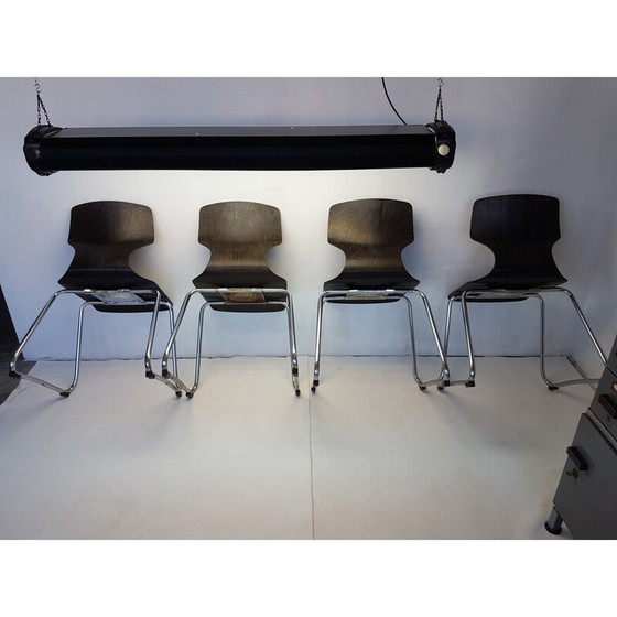 Image 1 of Vintage-Stühle von Adam Stegner für Flötotto - 1960er Jahre