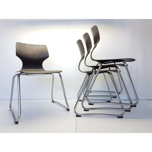Vintage-Stühle von Adam Stegner für Flötotto - 1960er Jahre