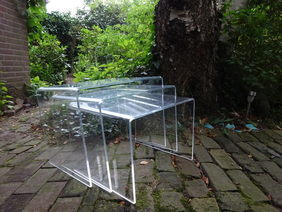 Image 1 of Dreiteiliges Mimi-Set aus Plexiglas