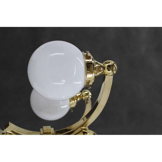 Image 1 of Vintage-Kronleuchter aus Messing, Tschechoslowakei 1930