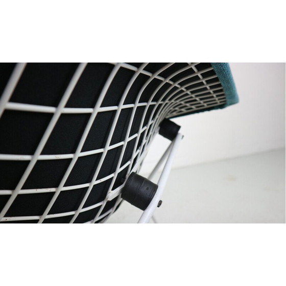 Image 1 of Alter Stahlsessel mit Ottomane von Harry Bertoia für Knoll International, 1952