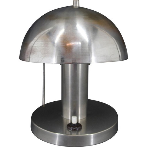 Vintage Bauhaus Pilz Tischlampe, Tschechoslowakei 1930