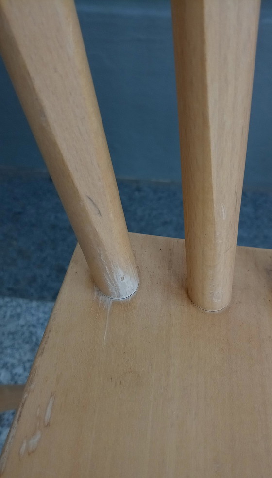 Image 1 of Mikado Chairs By Johannes Foersom And Peter Hiort-Lorenzen For Fredericia Stolefabrik, Set Of 6