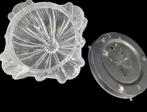 Image 1 of 2028 Vintage-Glas-Deckenleuchte