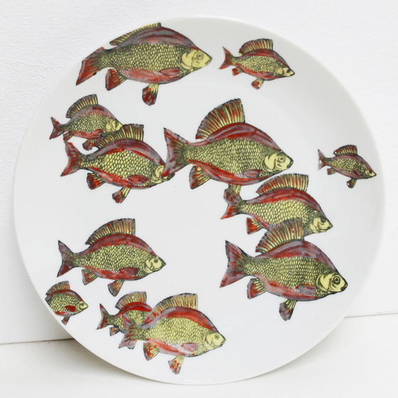 Image 1 of Vintage Set 'Passata Di Pesce' von Piero Fornasetti, 1955