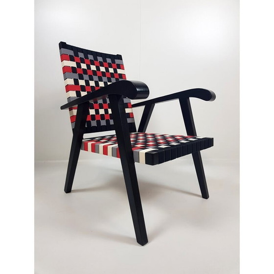 Image 1 of Paar Vintage-Sessel aus Eiche, 1950er Jahre