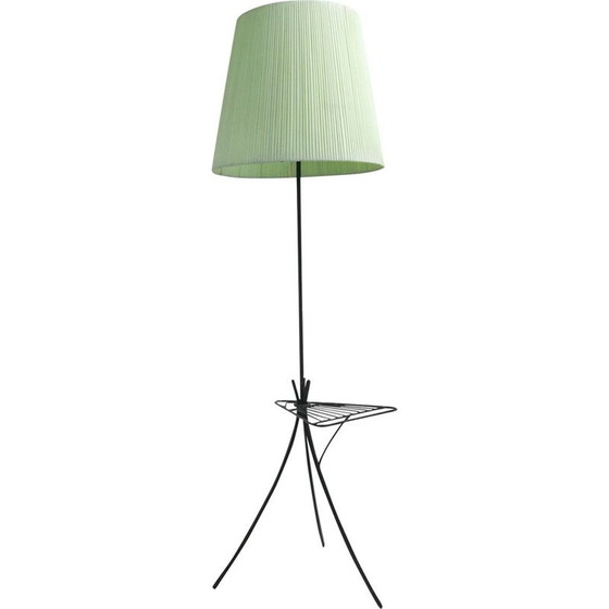 Image 1 of Vintage Stehlampe mit Ständer, 1950