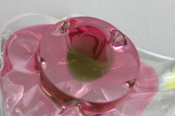 Image 1 of Böhmische Glasschale Von Josef Hospodka Für Sklarny Chribska