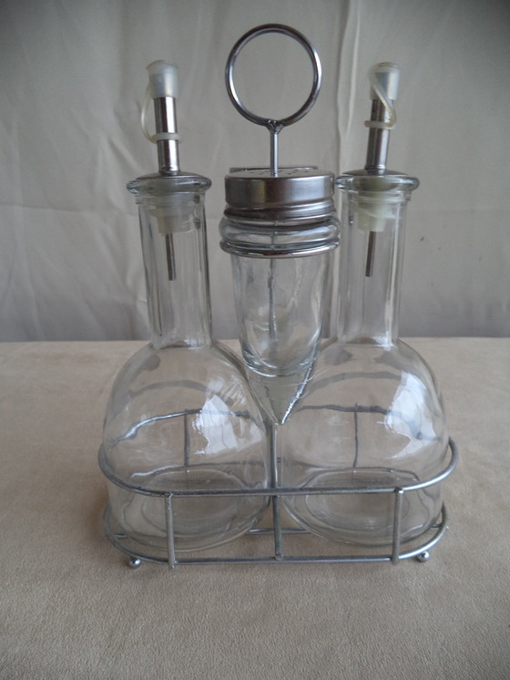 Image 1 of Essig und Olivenöl-Set / Milch und Zucker-Set