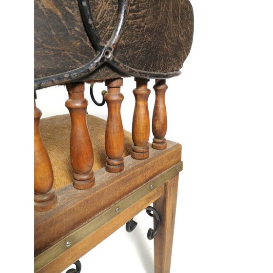 Image 1 of Vintage-Sessel aus Rindsleder 1970er Jahre