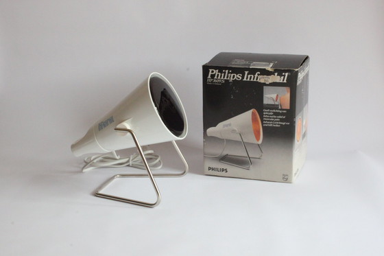 Image 1 of Philips Infraphil Heat Infrarot-Wärmelampe, 1960S.