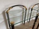 2x Hollywood Regency Nachttische