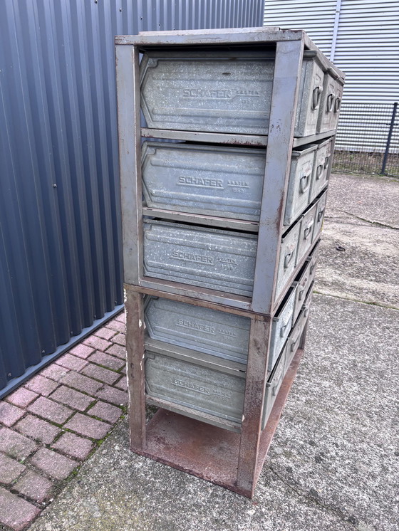 Image 1 of Schafer Metallschrank Lagerschrank Regalschrank