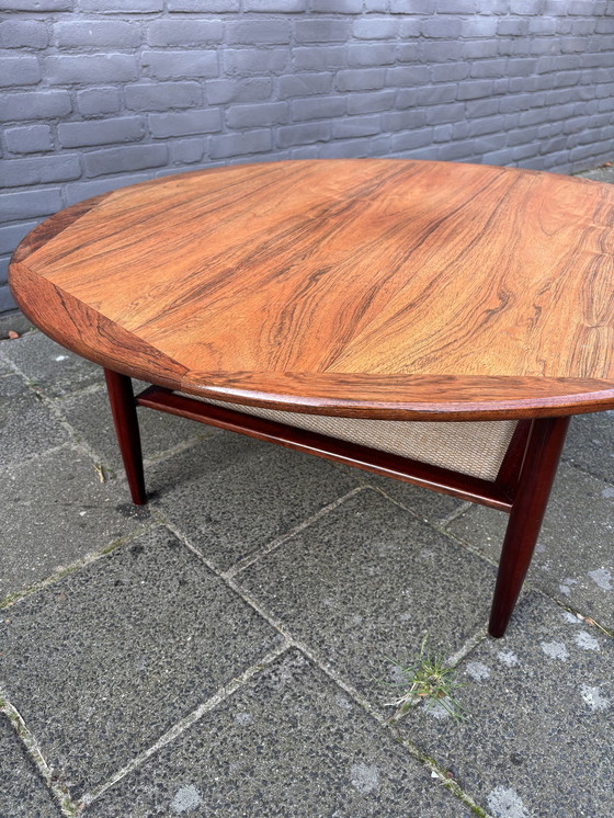 Image 1 of Vintage Dänisch Rosenholz Couchtisch 1960'S