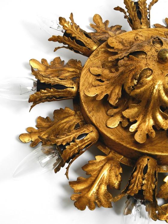 Image 1 of Satz von drei schönen 1960er italienischen Decken- oder Wandlampen von Banci Firenze Italien