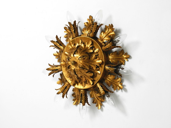 Image 1 of Satz von drei schönen 1960er italienischen Decken- oder Wandlampen von Banci Firenze Italien