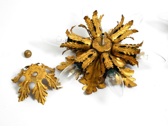 Image 1 of Satz von drei schönen 1960er italienischen Decken- oder Wandlampen von Banci Firenze Italien