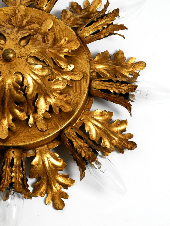 Image 1 of Satz von drei schönen 1960er italienischen Decken- oder Wandlampen von Banci Firenze Italien