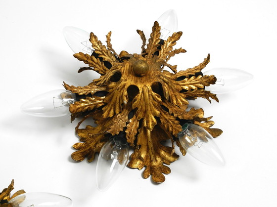 Image 1 of Satz von drei schönen 1960er italienischen Decken- oder Wandlampen von Banci Firenze Italien