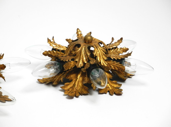 Image 1 of Satz von drei schönen 1960er italienischen Decken- oder Wandlampen von Banci Firenze Italien