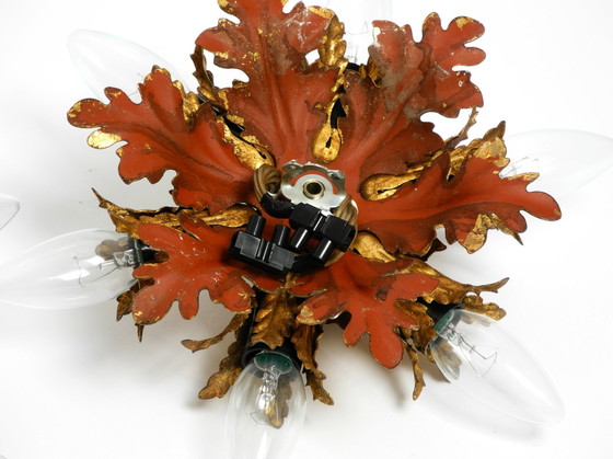 Image 1 of Satz von drei schönen 1960er italienischen Decken- oder Wandlampen von Banci Firenze Italien