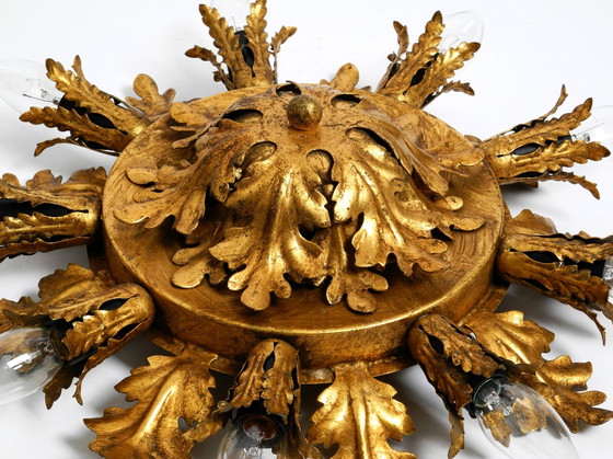 Image 1 of Satz von drei schönen 1960er italienischen Decken- oder Wandlampen von Banci Firenze Italien