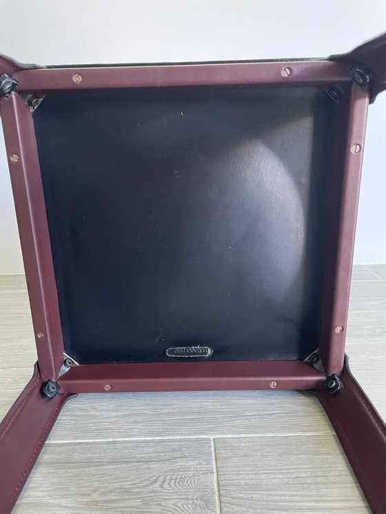 Image 1 of 4x Matteo Grassi Warmes Braun/Bordeauxrot Rindenstücke